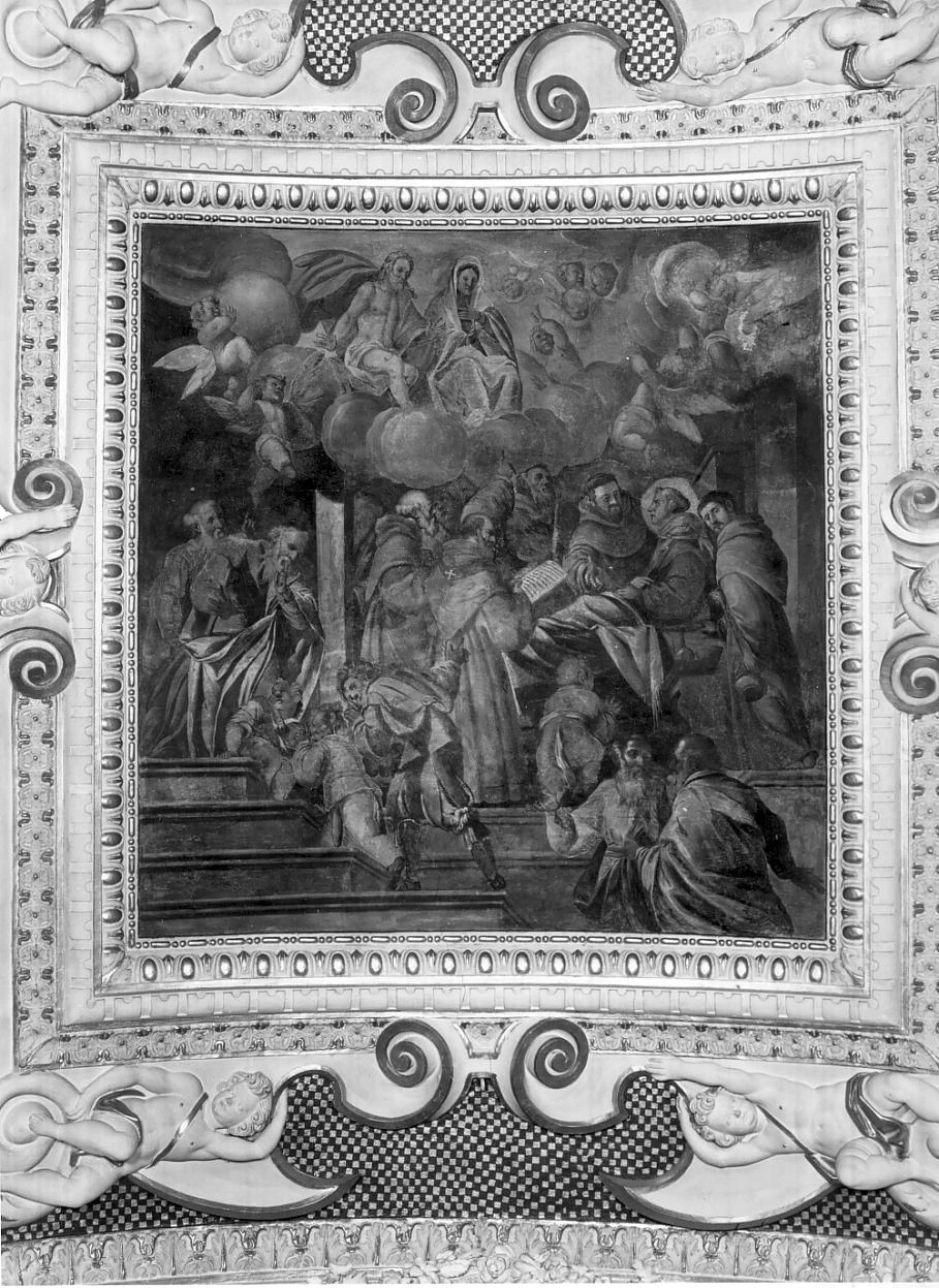 32-il transito del santo e due apparizioni miracolose di Sant'Antonio da Padova -2-chiesa San Francesco-Brescia 